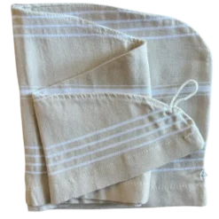 AAMU Hamam Hiusturbaani Beige 1 kpl