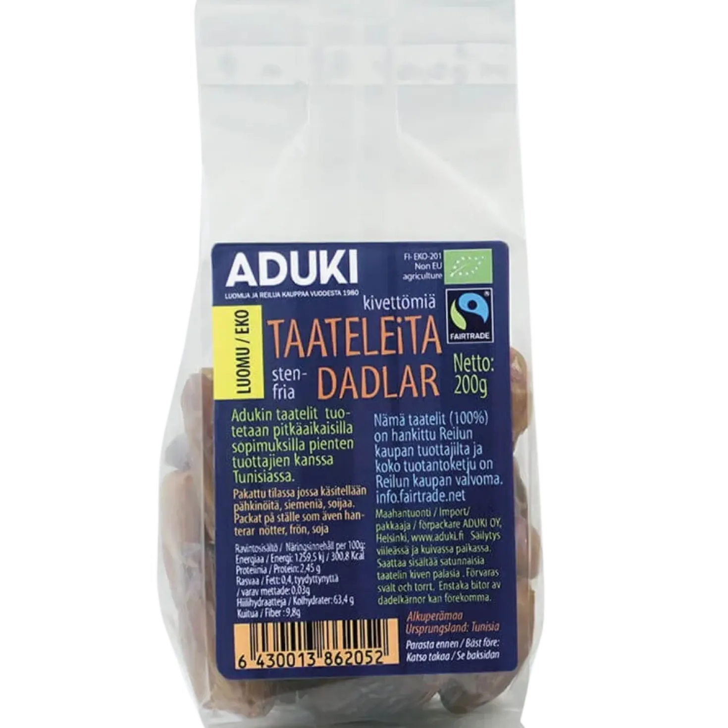 Aduki Kuivattu kivetön taateli 200 g