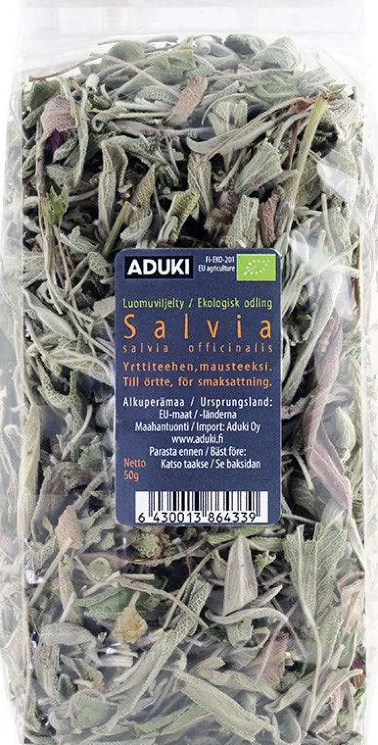 Aduki Kuivattu Salvia 50 g