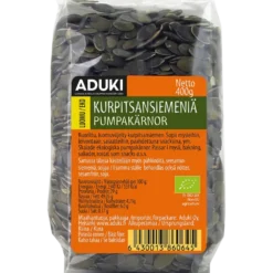 Aduki Kurpitsansiemen 400 g
