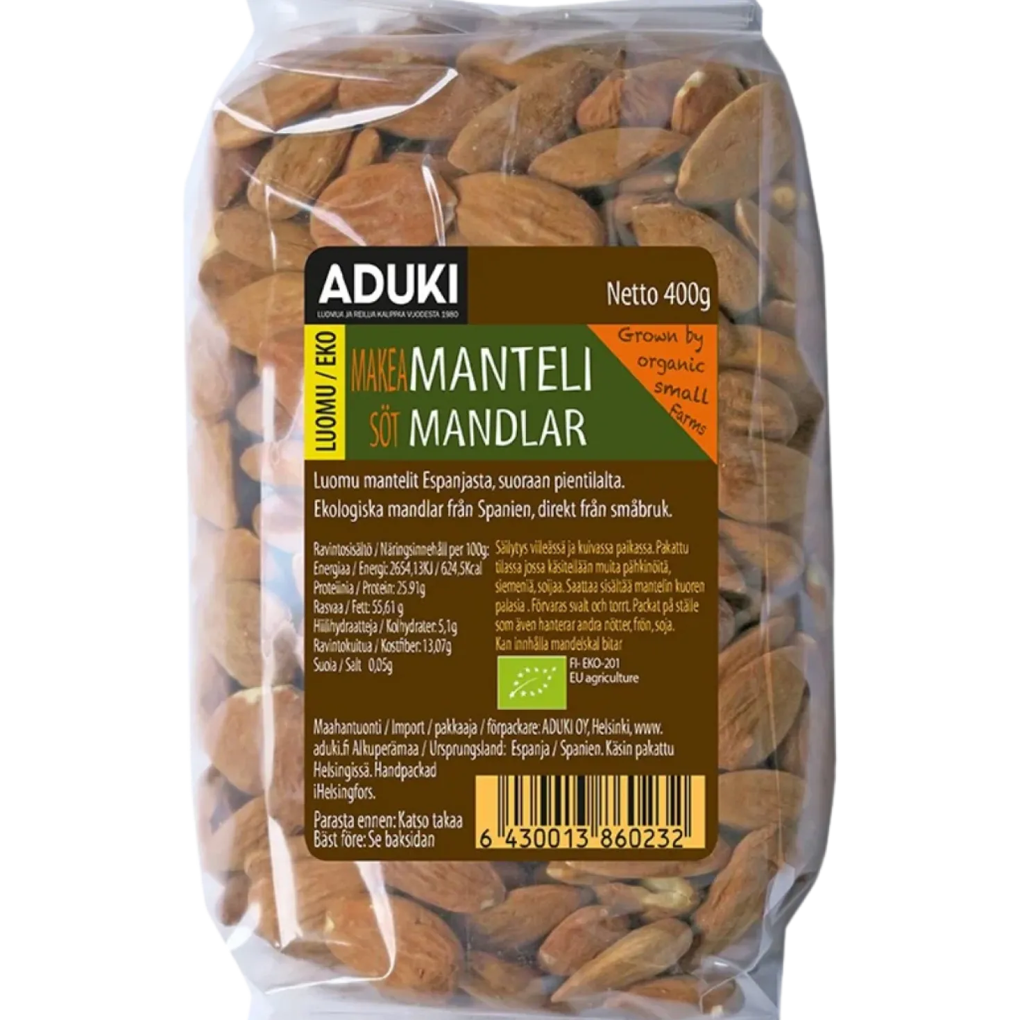 Aduki Makea Manteli 400 g