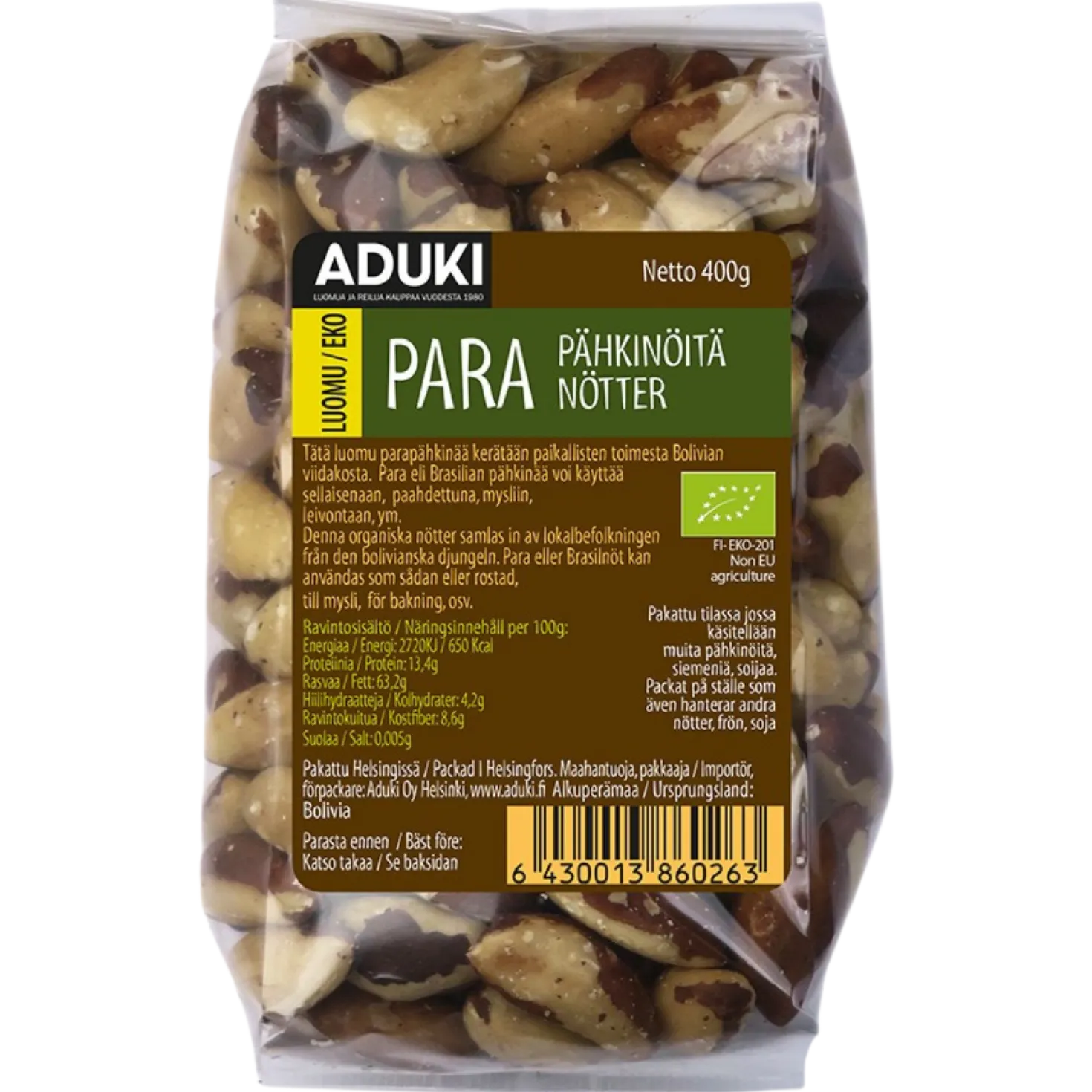 Aduki Parapähkinä 400 g