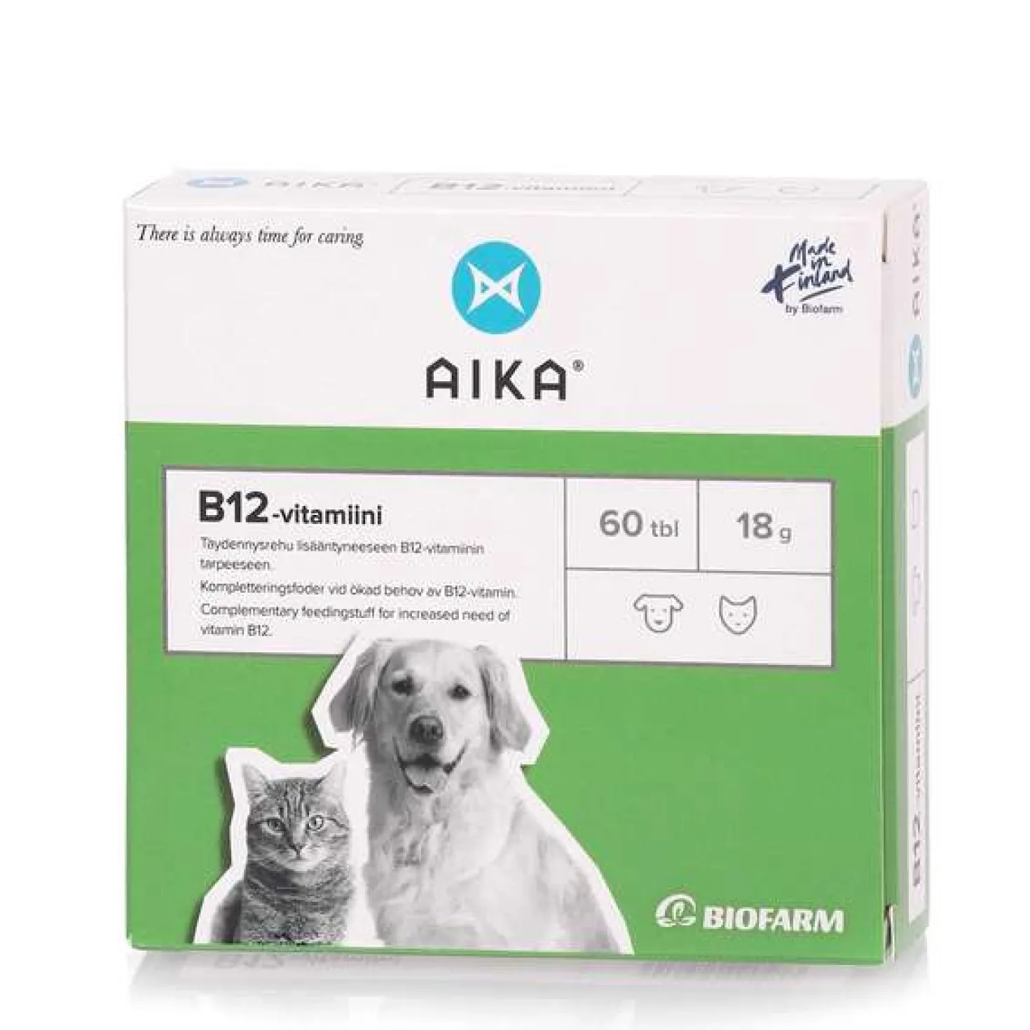 AIKA B12-vitamiini kissoille ja koirille 60 tabl.