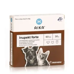 AIKA Inupekt Forte - lemmikkien suoliston hyvinvointiin 60 tabl.