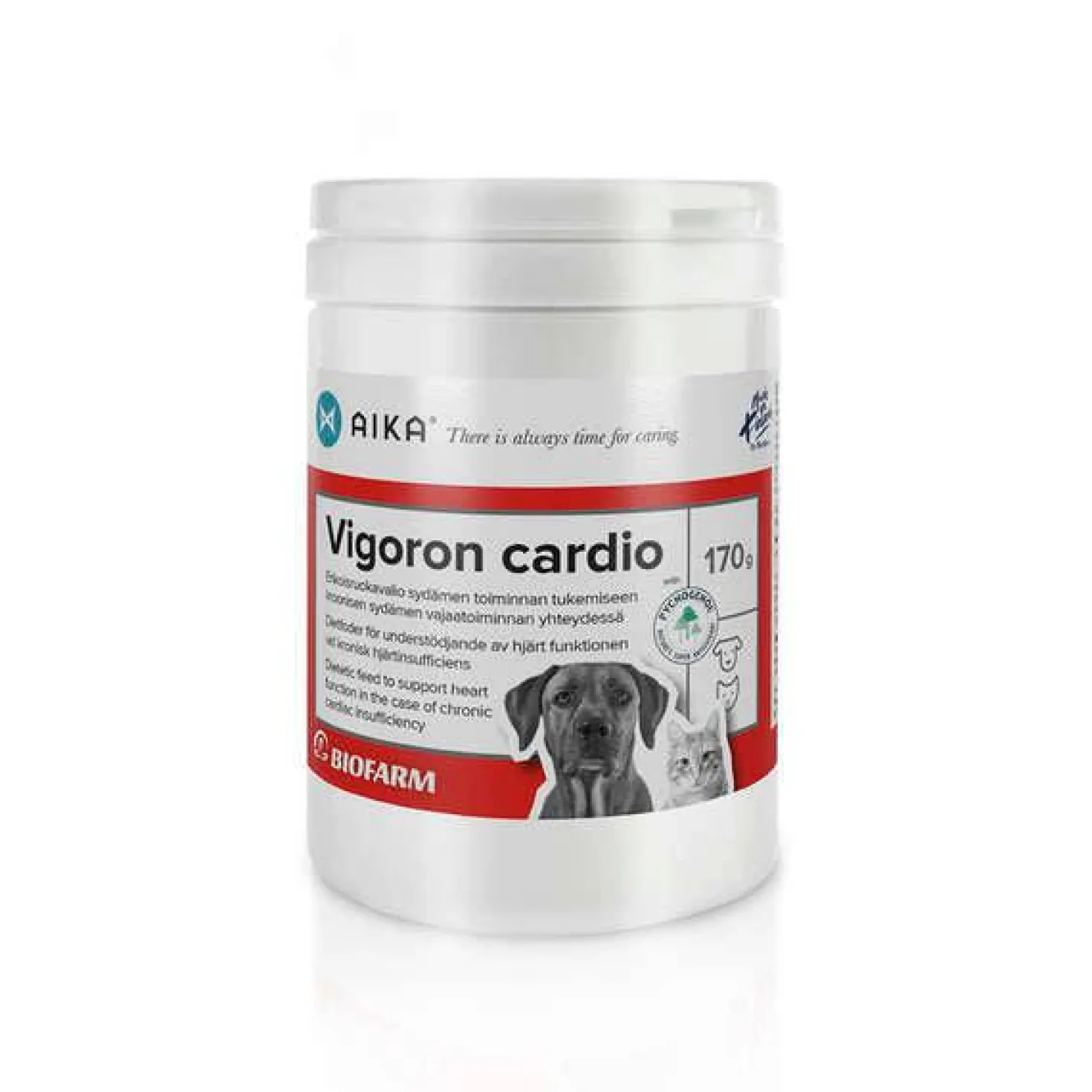 AIKA Vigoron Cardio - sydämen toiminnan tukemiseen koirille 170 g