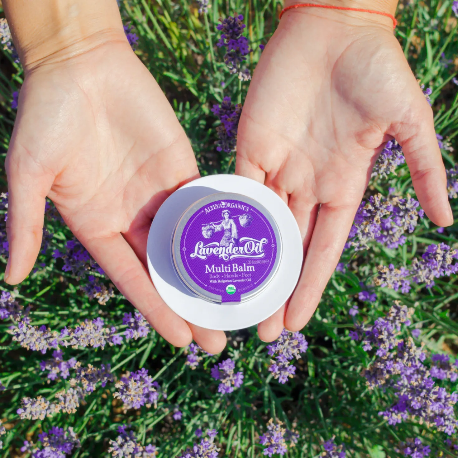 Alteya Organics Lavender Oil Multi Balm - Monitoimivoide Laventeli 30 g