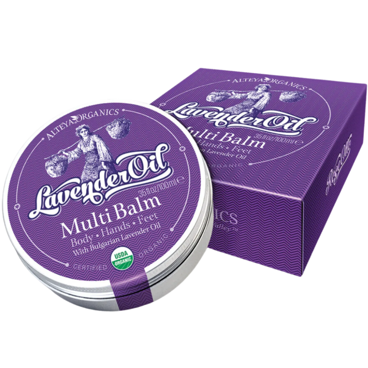Alteya Organics Lavender Oil Multi Balm - Monitoimivoide Laventeli 30 g
