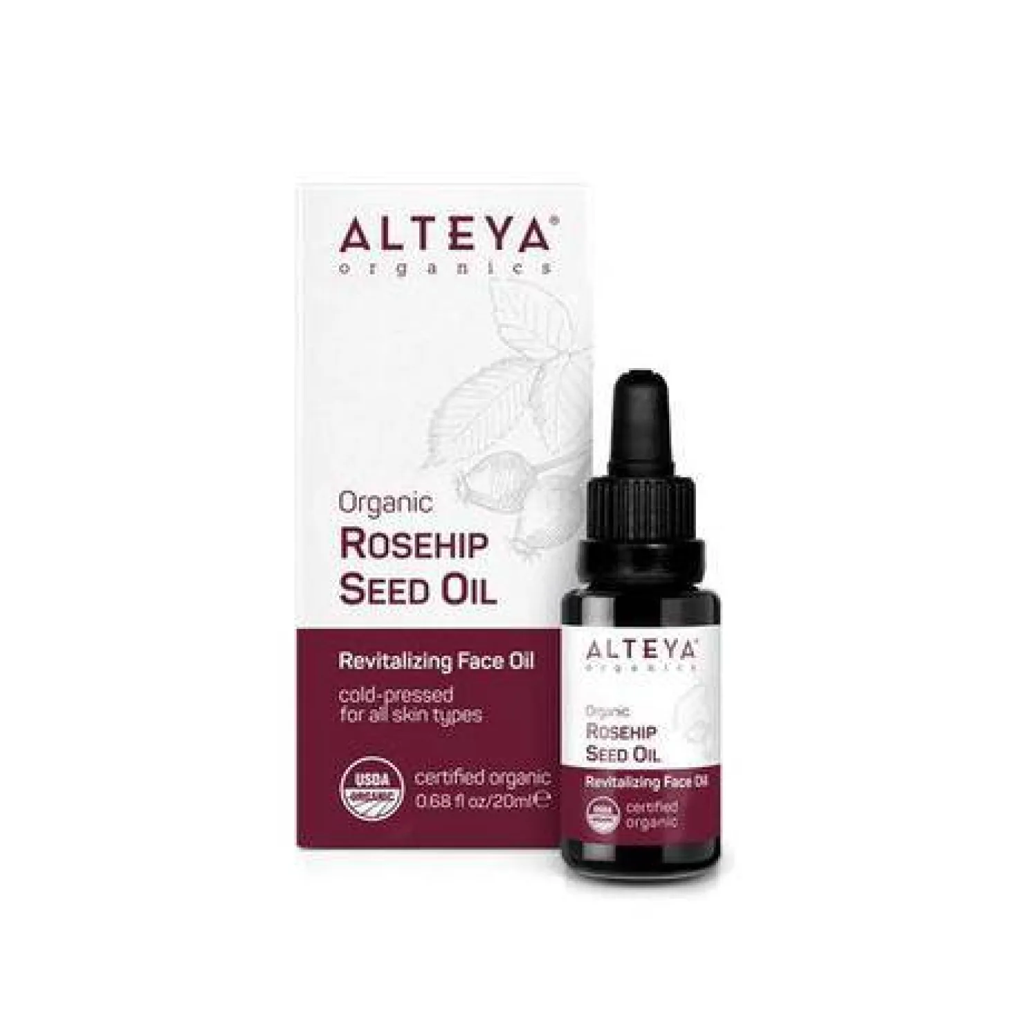 Alteya Organics Rosehip Seed Oil - Ruusunmarjaöljy 20 ml