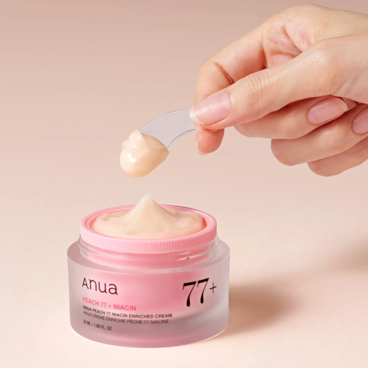 Anua Peach 77% Niacin Enriched Cream - Kasvovoide 50 ml