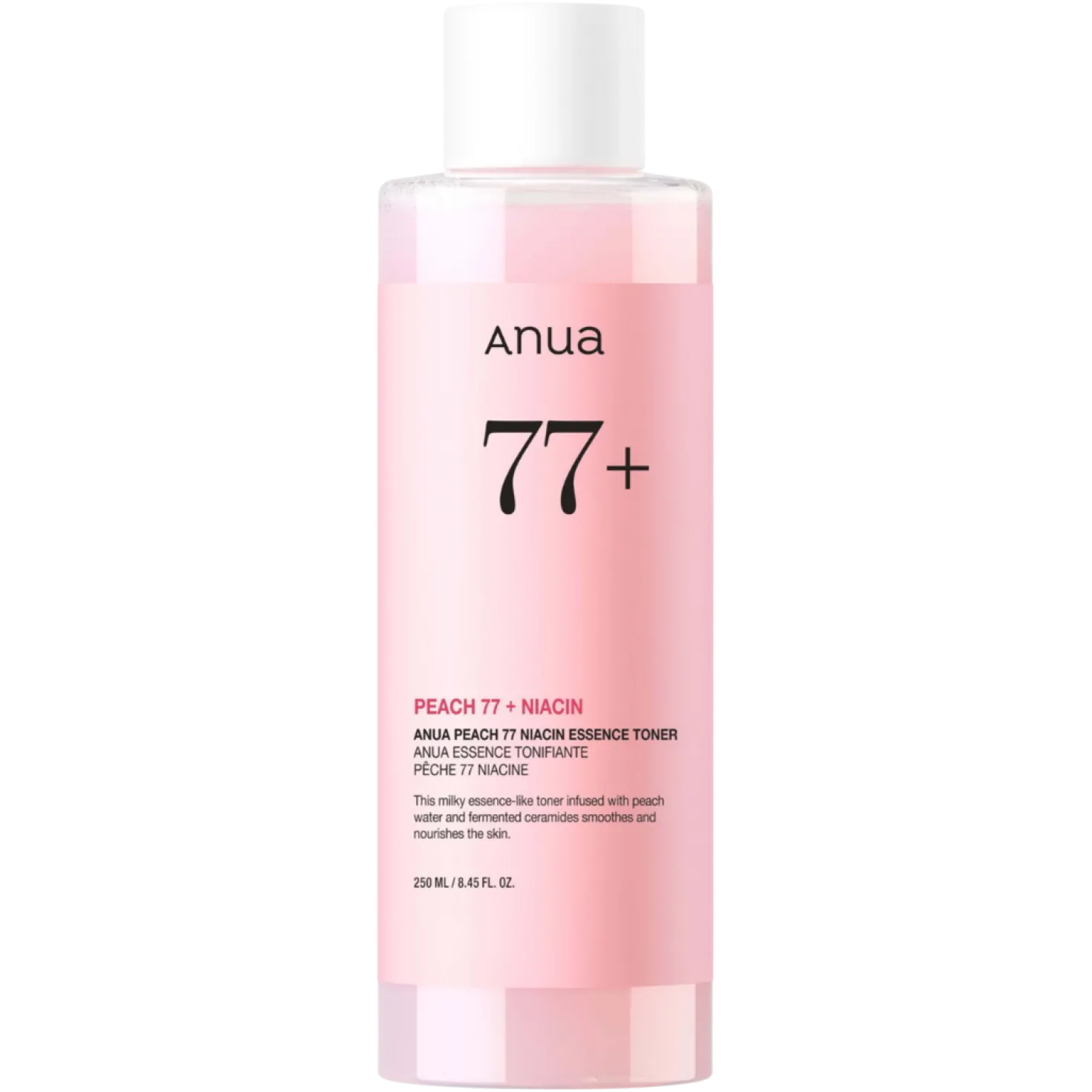 Anua Peach 77 Niacin Essence Toner - Kasvovesi 250 ml