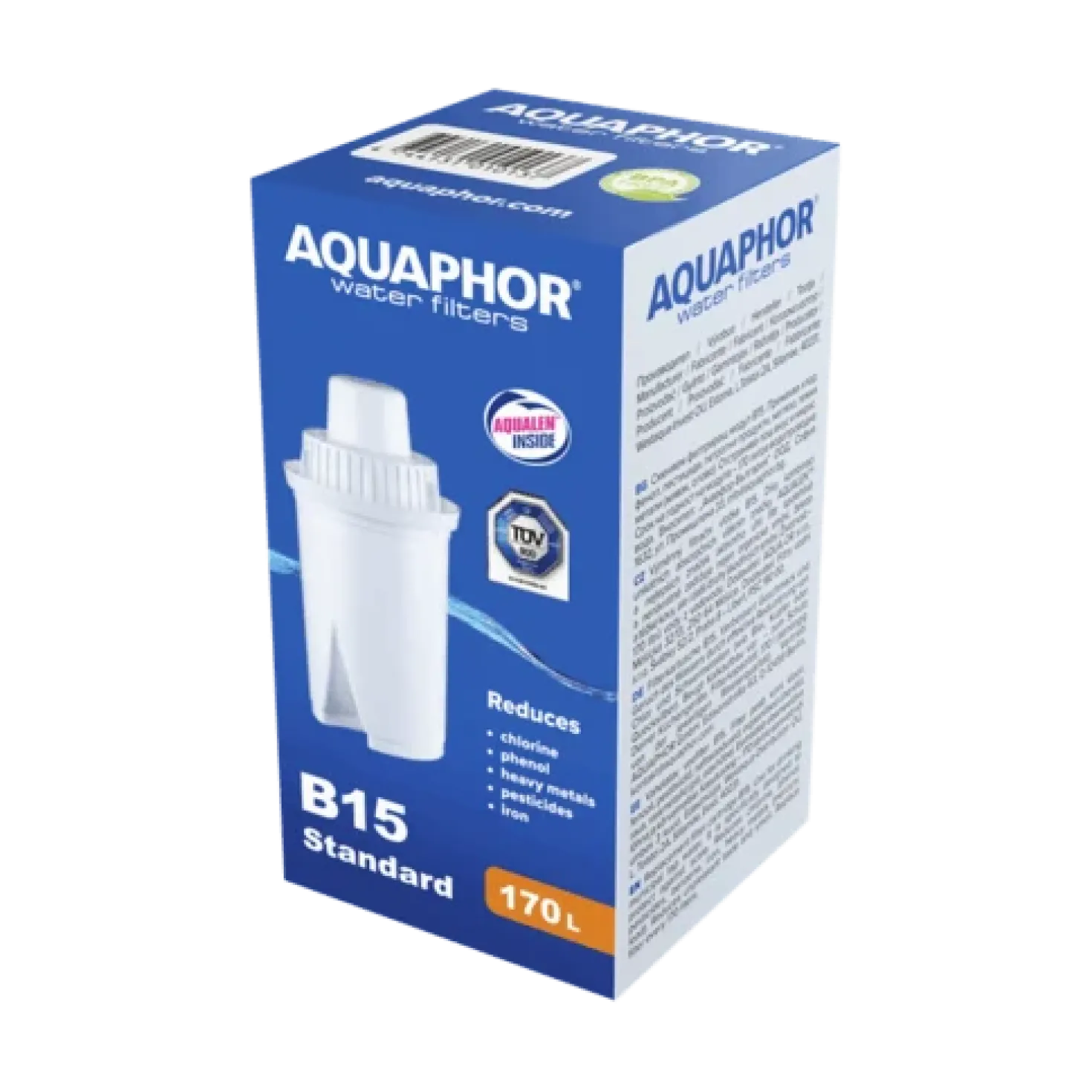 Aquaphor B15 vaihtosuodatin Ideal ja Dafi lasikannuihin 1 kpl