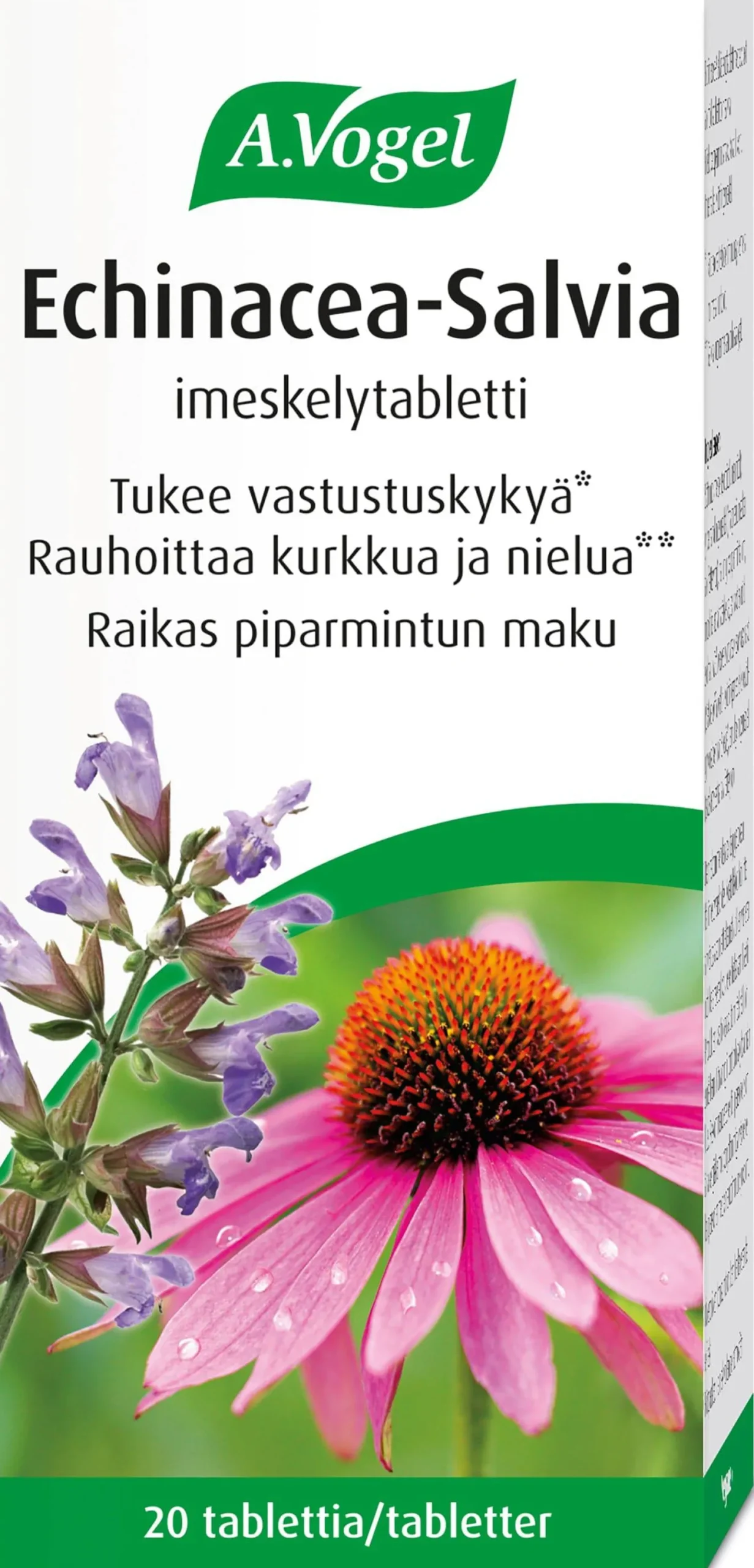 A.Vogel Echinacea-Salvia Imeskelytabletti 20 tabl.