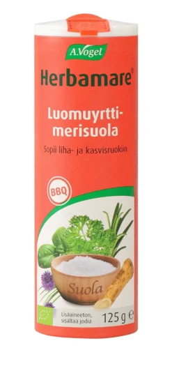 A.Vogel Herbamare BBQ - Luomuyrttimerisuola 125 g
