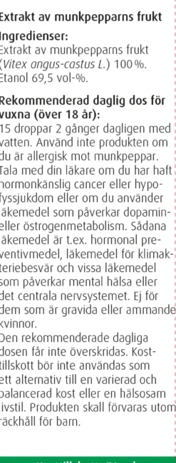 A.Vogel Hormone Balance - siveydenpuunhedelmäuute 50 ml - erä
