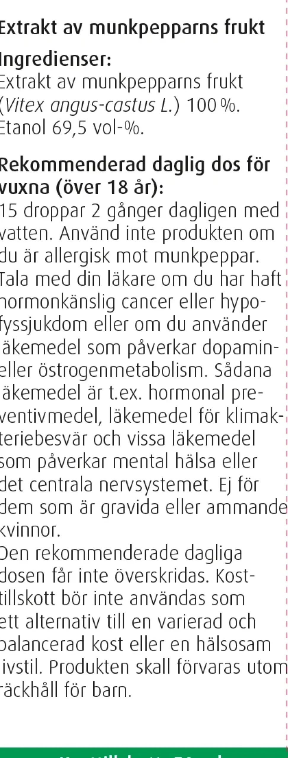 A.Vogel Hormone Balance - siveydenpuunhedelmäuute 50 ml - erä