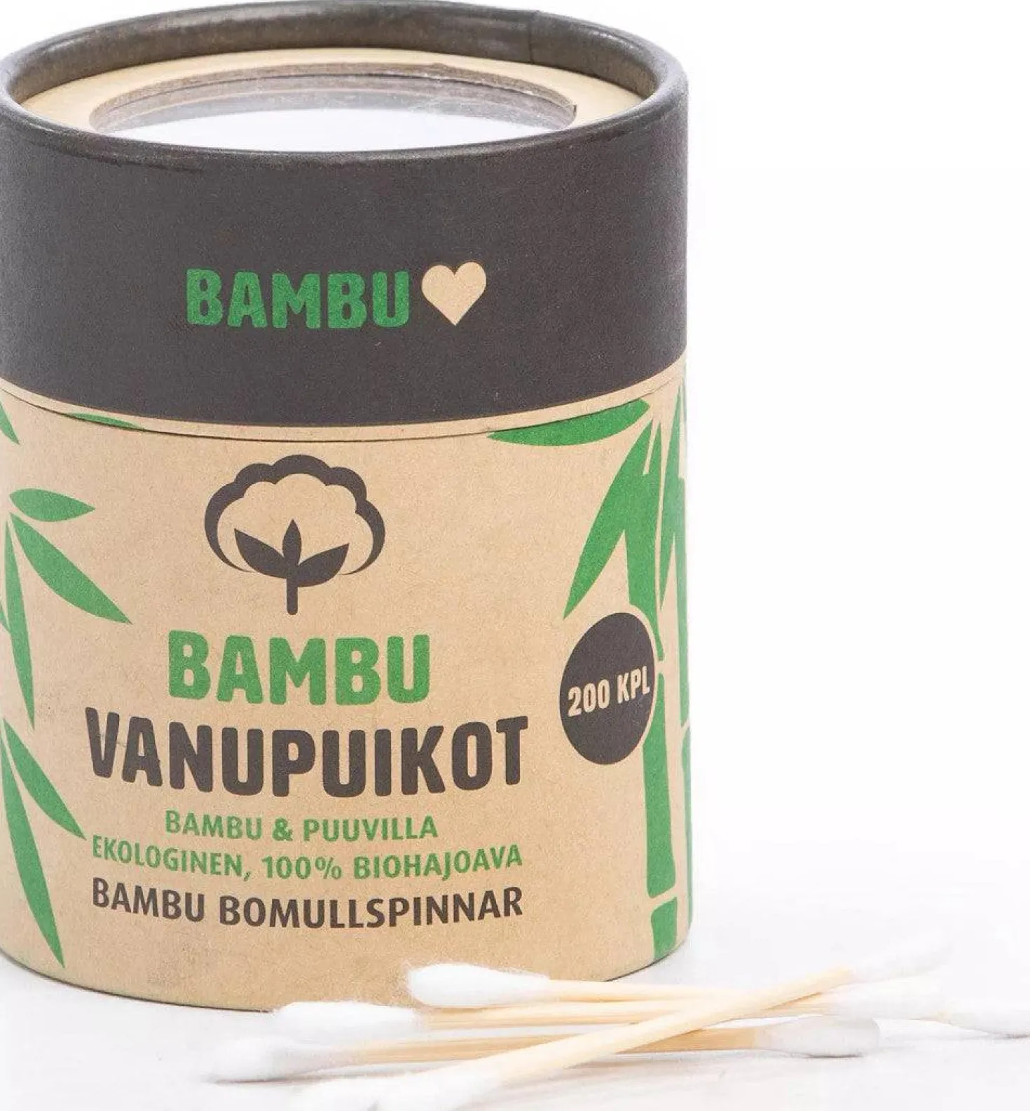 Bambu Vanupuikot 200 kpl