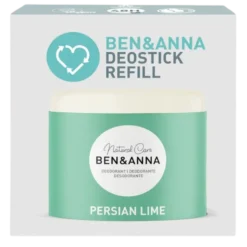 Ben & Anna Persian Lime - Deodorantti Täyttöpakkaus 40 g - poistuu