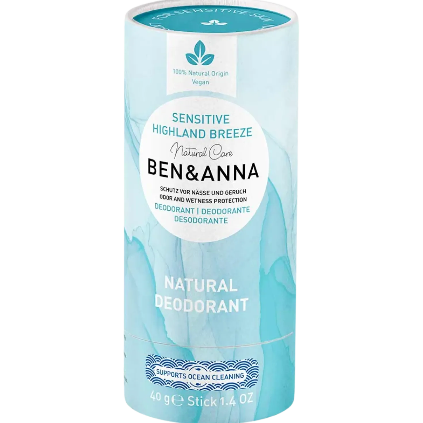 Ben & Anna Sensitive Highland Breeze - Deodorantti 40 g