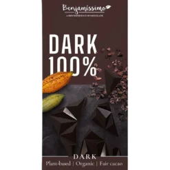 Benjamissimo 100% Tumma Suklaa 60 g - toimituskatko