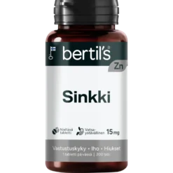 Bertil's Sinkki 15 mg 200 tabl.