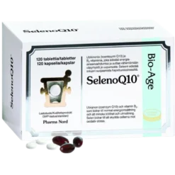 Bio-Age SelenoQ10 120 tabl. + 120 kaps. - poistuu