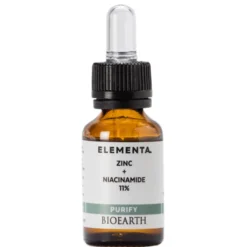Bioearth Elementa Zinc + Niasiiniamidi 11 % - Kasvoseerumi 15 ml