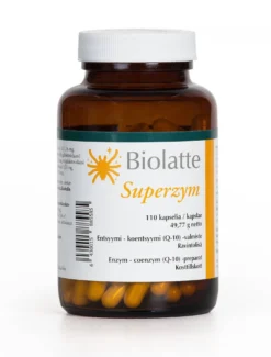 Biolatte Superzym ruoansulatusentsyymi 110 kaps. - Päiväys 01/2027 erä