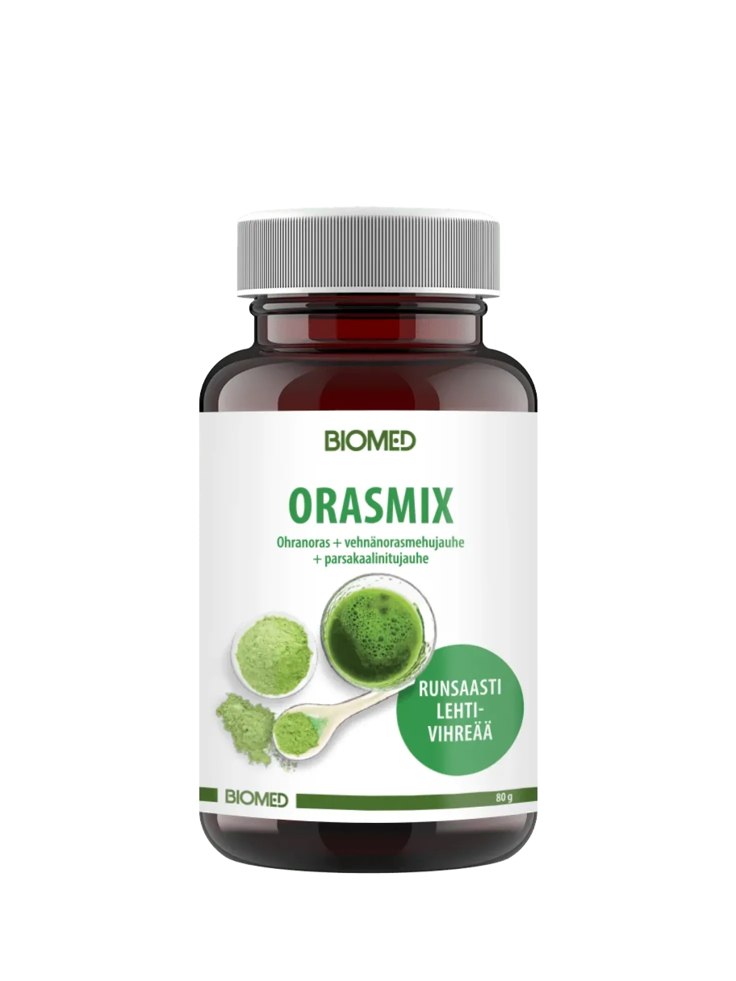 Biomed Orasmix - Viherjauhe 80 g