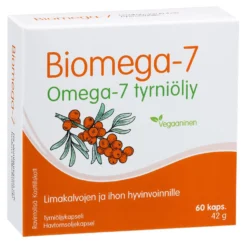 Biomega-7 Omega-7 Tyrniöljykapseli 60 kaps.