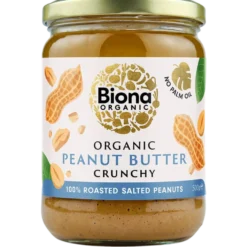 Biona Organic Maapähkinävoi Crunchy 500 g