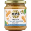 Biona Organic Peanut Butter Crunchy - Maapähkinävoi 250 g
