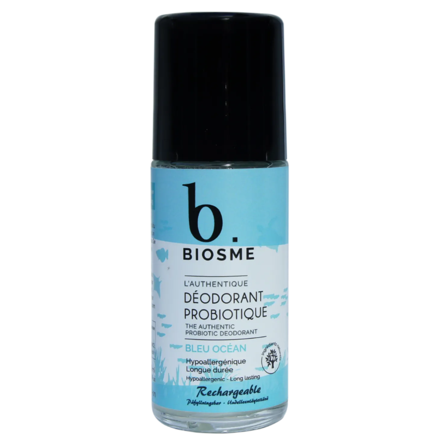 Biosme Probiotic Deodorant Bleu Ocean - Roll-On Deodorantti 50 ml