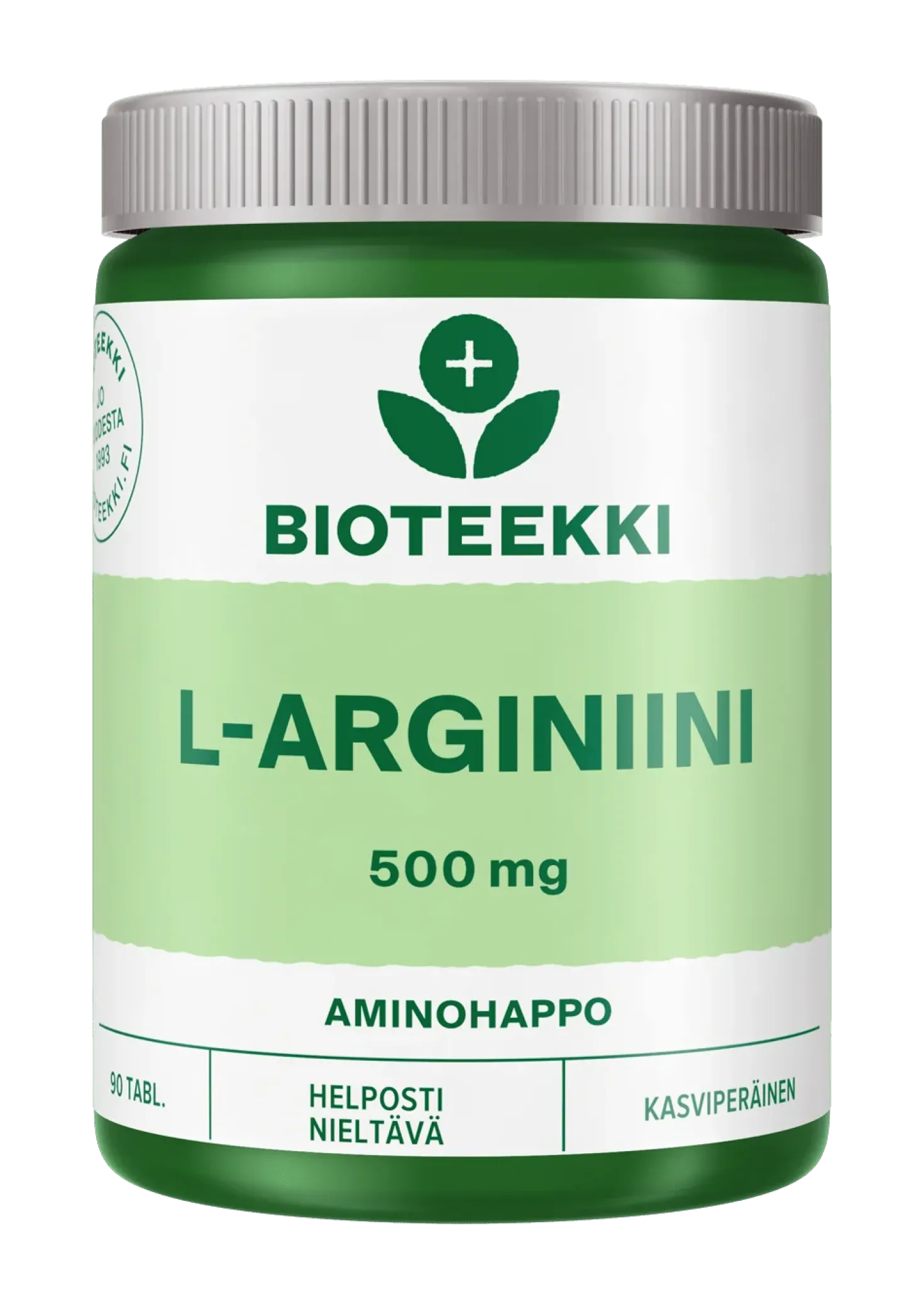 Bioteekki L-Arginiini 500 mg 90 tabl.