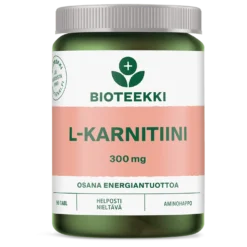 Bioteekki L-Karnitiini 300 mg 90 tabl.