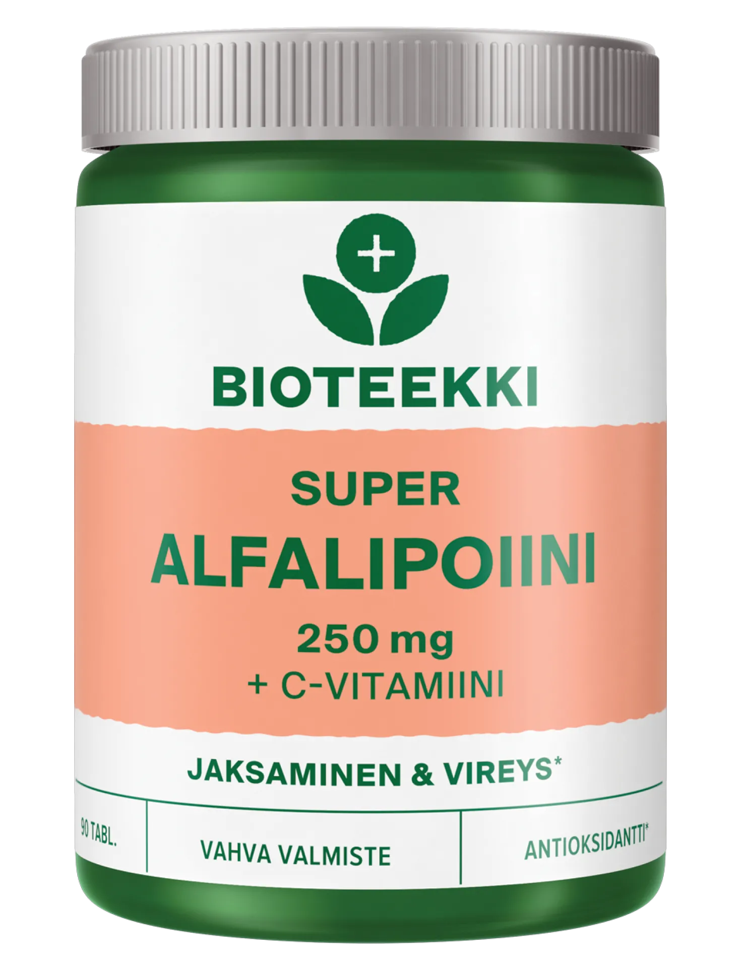 Bioteekki Super Alfalipoiini + C-vitamiini 90 tabl.