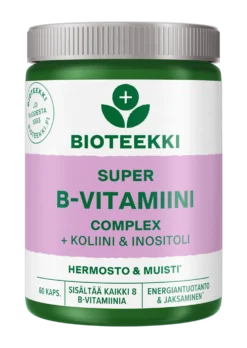 Bioteekki Super B-vitamiini 60 kaps.
