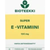 Bioteekki Super E-Vitamiini 100 mg 60 kaps.