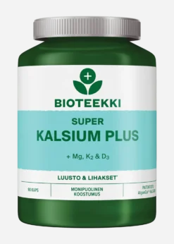 Bioteekki Super Kalsium Plus 90 kaps.
