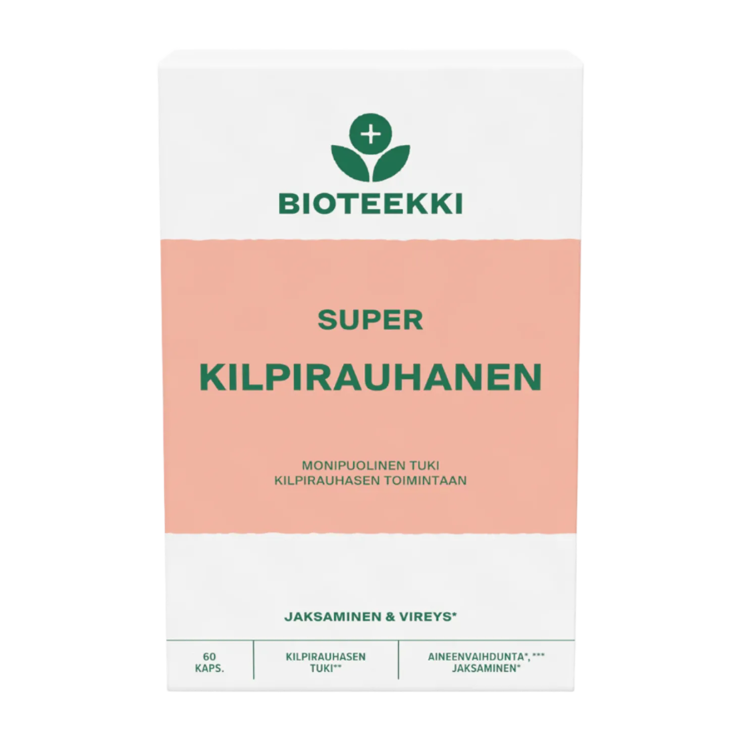 Bioteekki Super Kilpirauhanen 60 kaps. - HUOM! Päiväys 10/2026 - erä