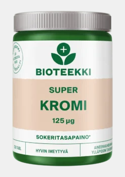 Bioteekki Super Kromi 125 µg 120 tabl.