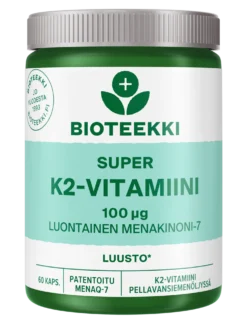 Bioteekki Super K2-vitamiini 60 kaps.