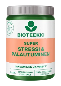 Bioteekki Super Stressi & Palautuminen 60 kaps.