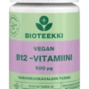 Bioteekki Vegan B12-vitamiini 500 μg 120 imeskelytablettia