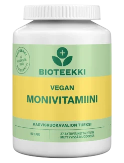 Bioteekki Vegan Monivitamiini 90 tabl.