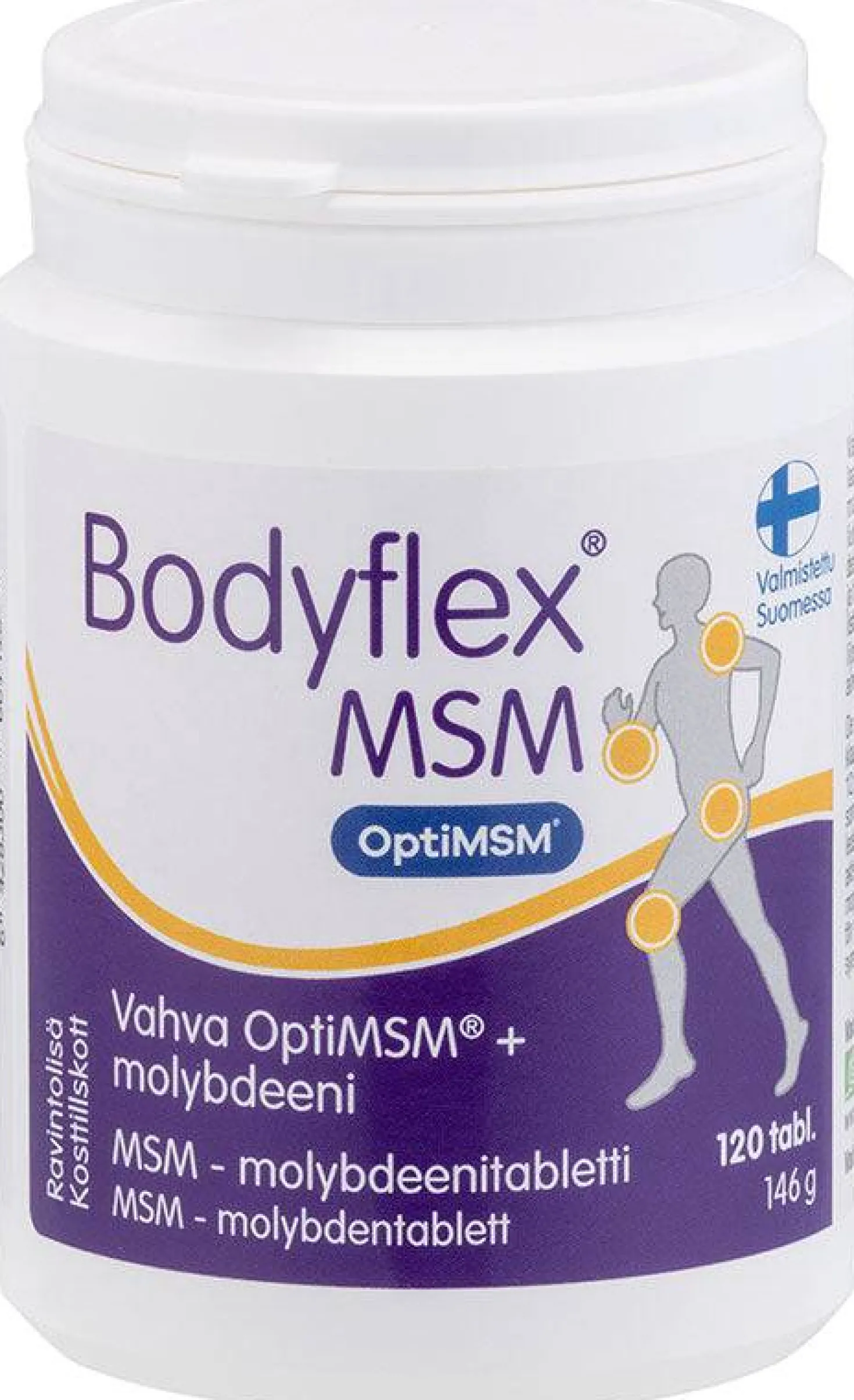 Bodyflex MSM - Molybdeeni 120 tabl.