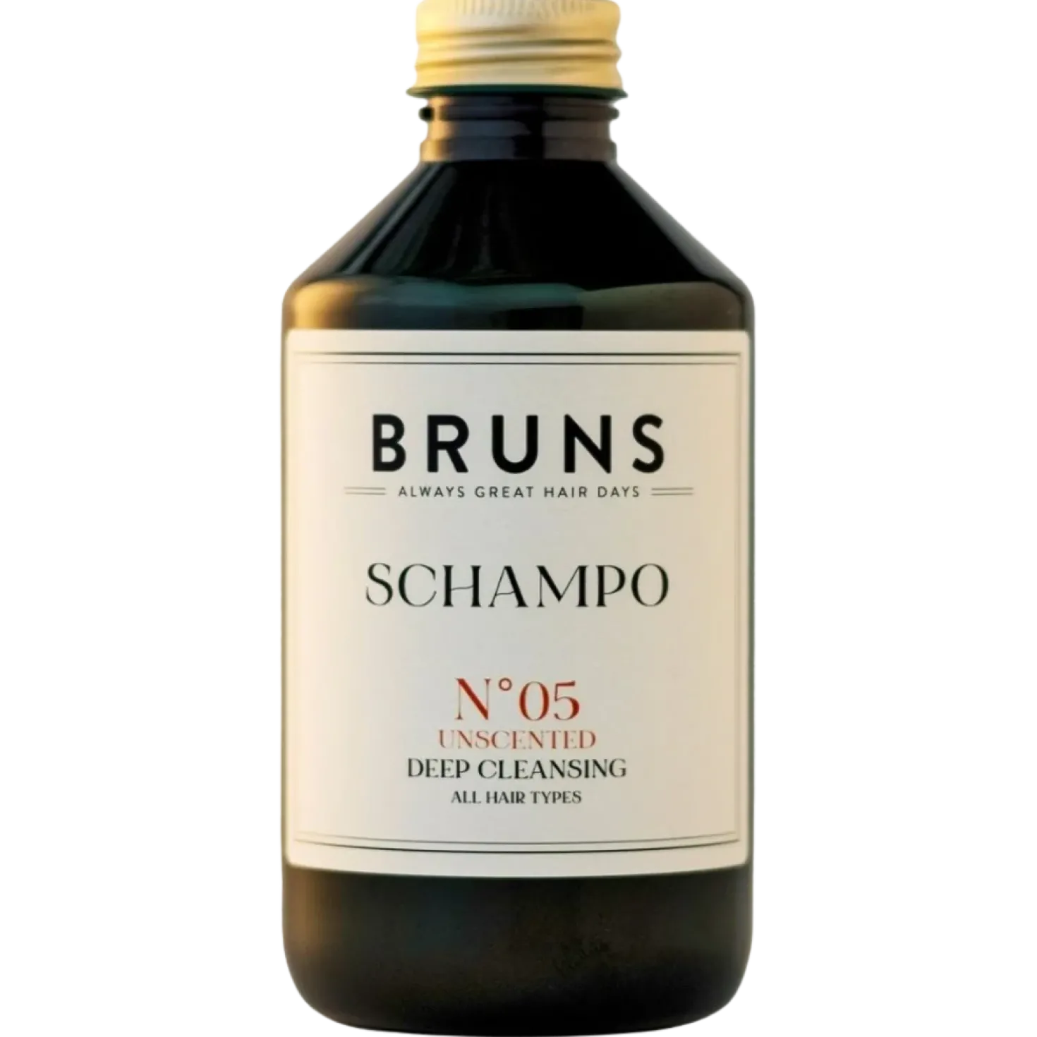Bruns Products Nr05 Tuuheuttava Shampoo 300 ml - Hajusteeton