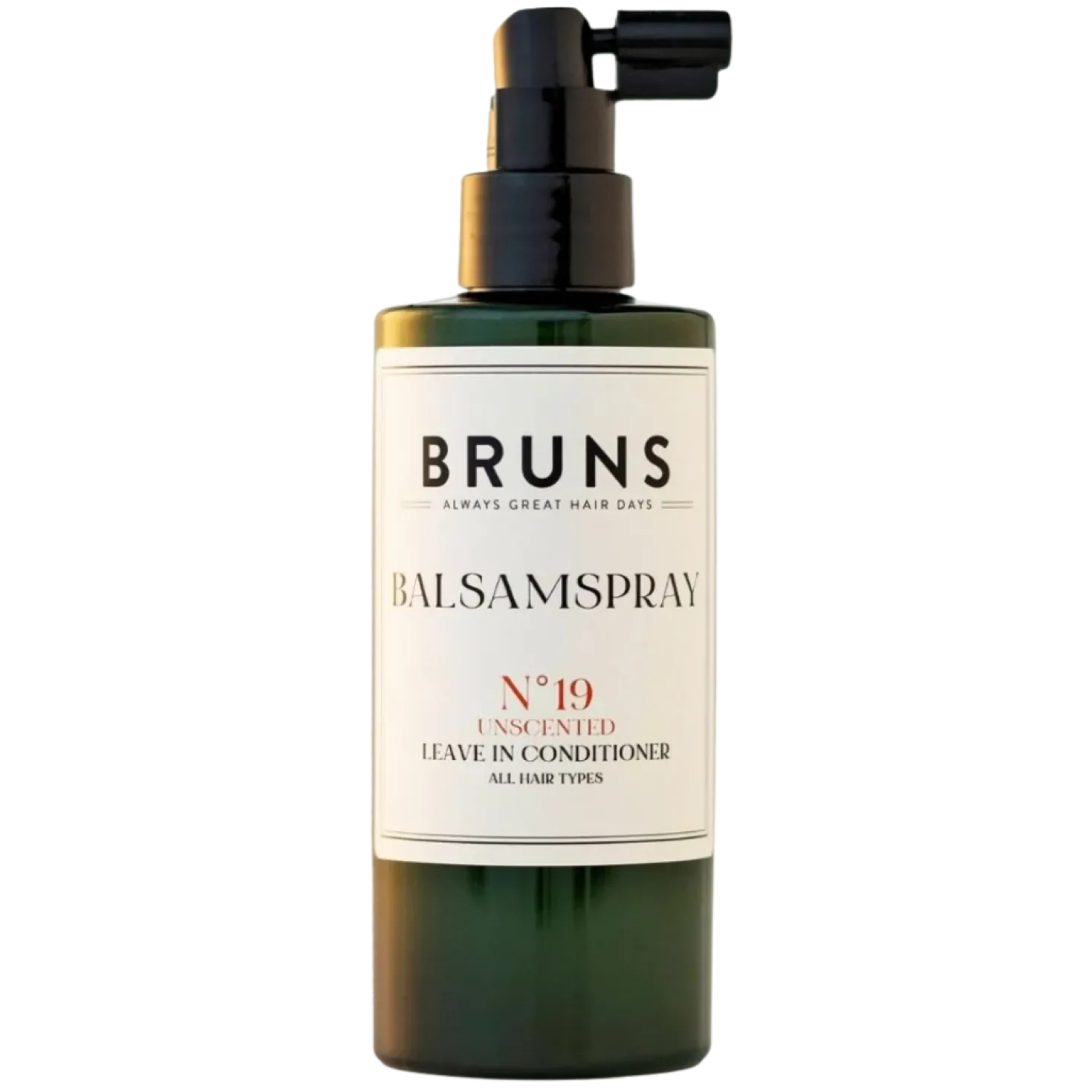 Bruns Products Nr19 Unscented Balsamspray - Hajusteeton Hoitoainespray 200 ml