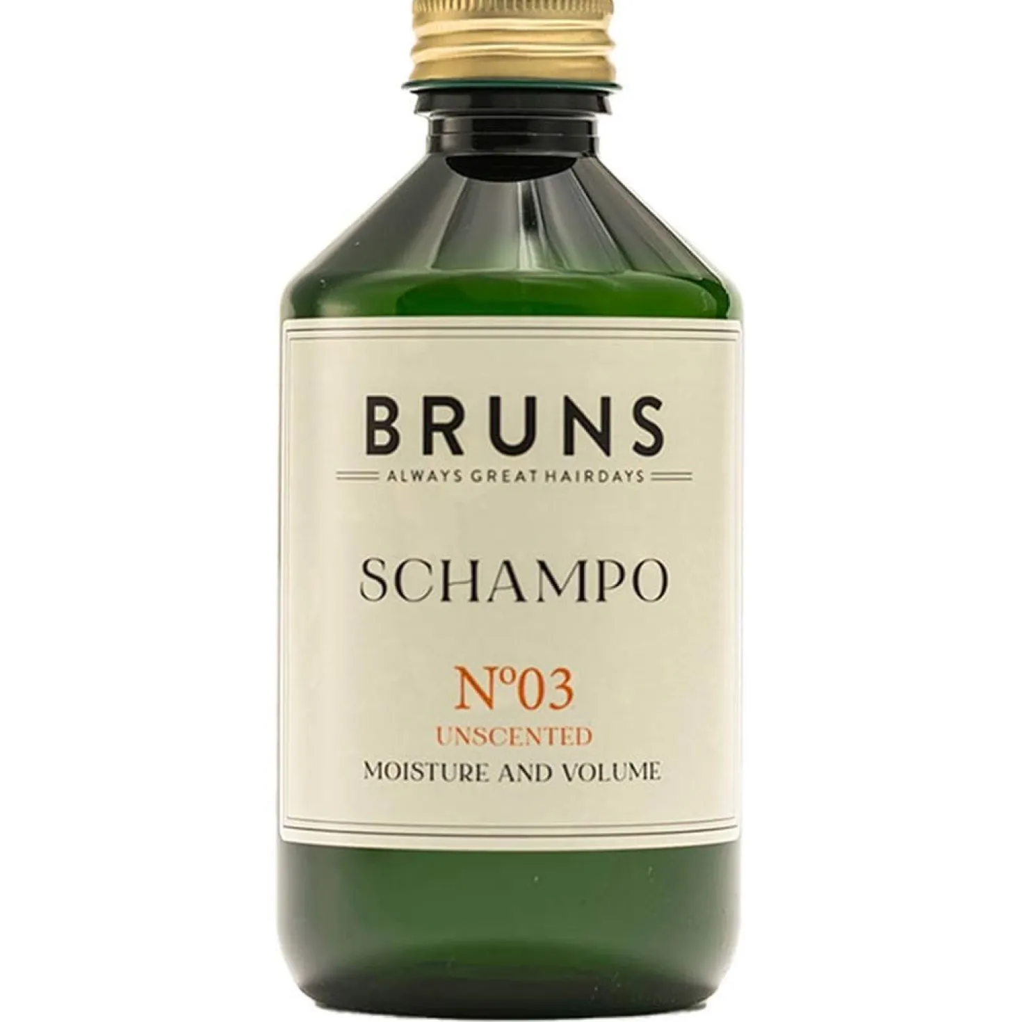 Bruns Products Nr03 Unscented - Hajusteeton Shampoo 300 ml