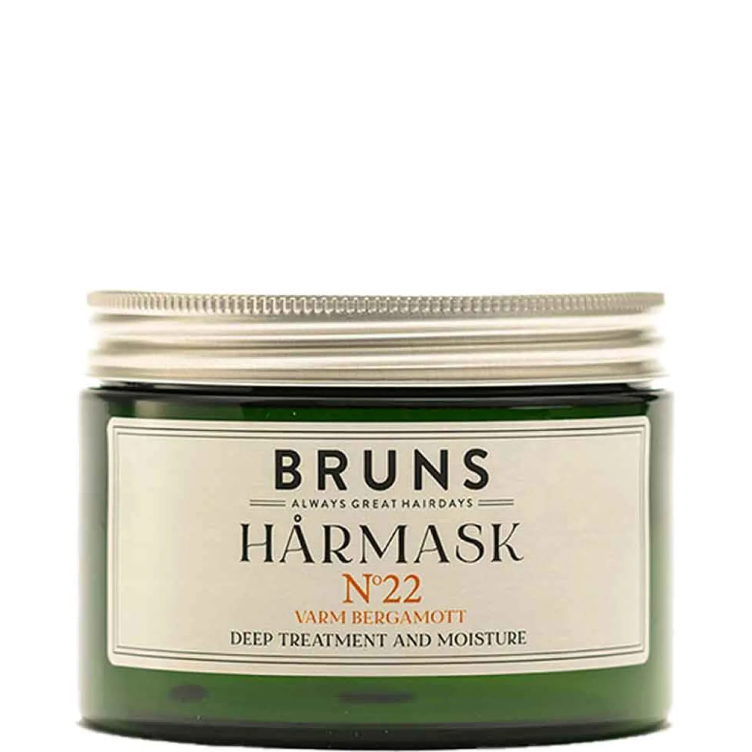 Bruns Products Nr22 Warm Bergamot Hårmask - Bergamotti Hiusnaamio 350 ml