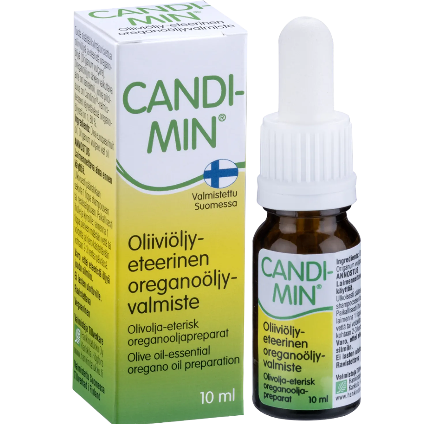 Candimin - Eteerinen oreganoöljyvalmiste 10 ml